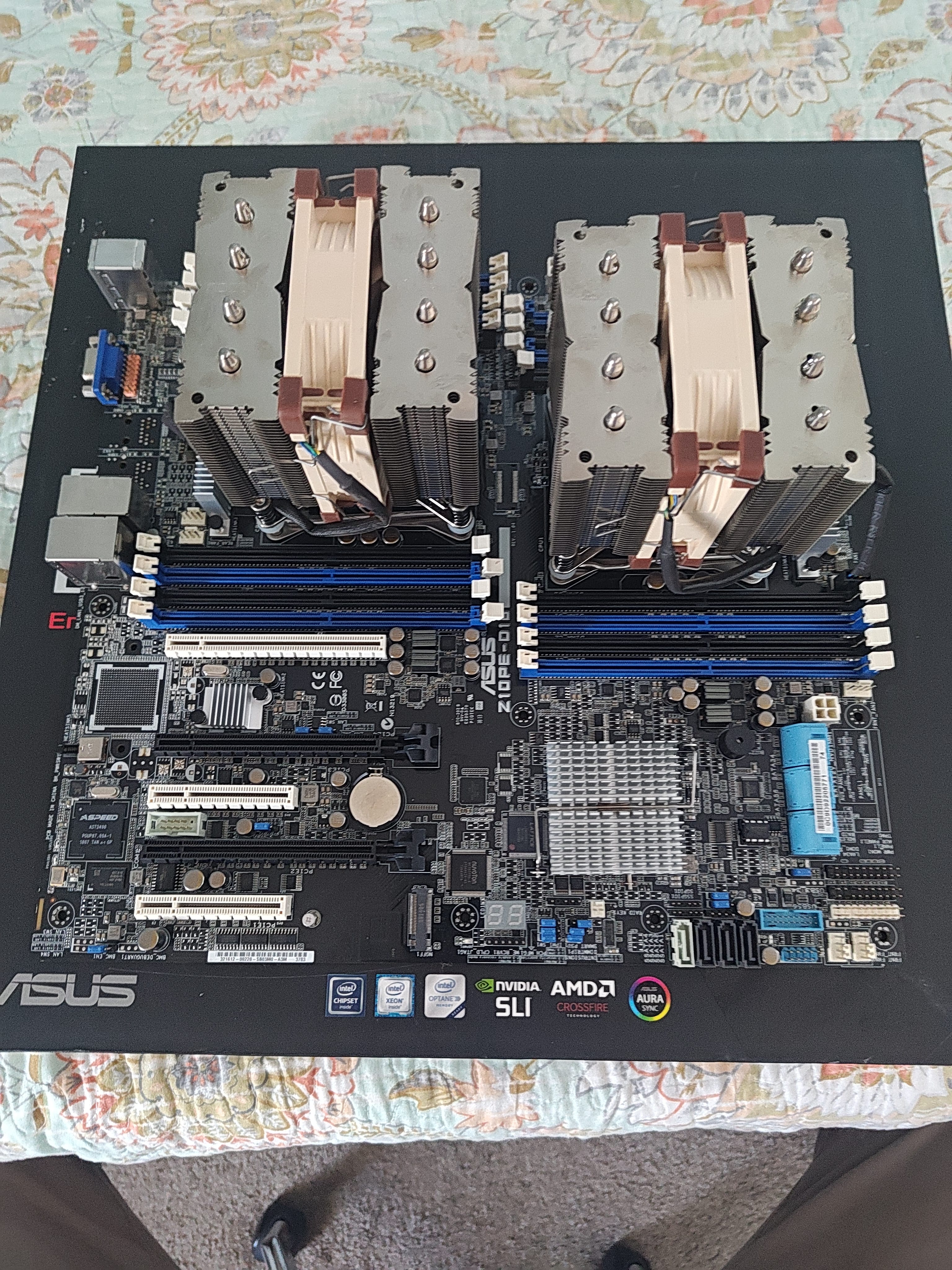 ASUS Z10PE-D16 + Dual Xeon E5-2620 v4